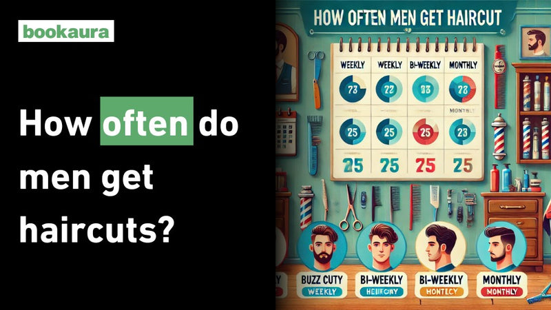 How often do men get haircuts?