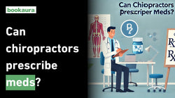 Can chiropractors prescribe meds?