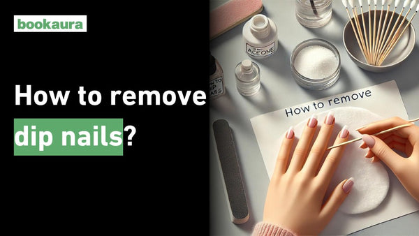 How to remove dip nails?